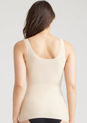 Frappe 6-in-1 Shapewear Tank Top - Back View On Model | Yummie