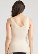 Frappe 6-in-1 Shapewear Tank Top - Back View On Model | Yummie